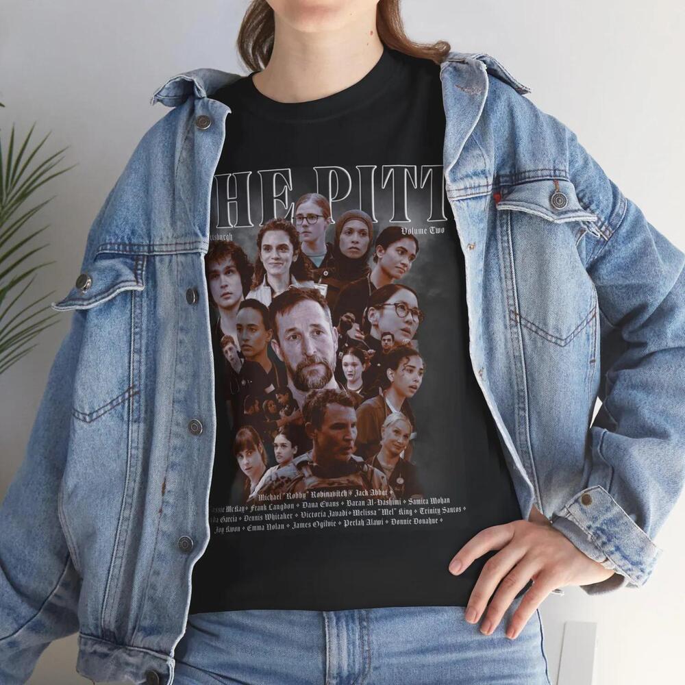 Season 2 The Pitt Medical Drama Retro Graphic Tee